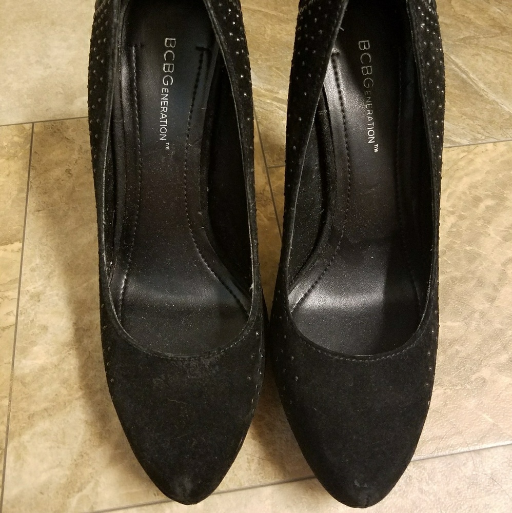 Black heels